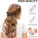 URAQT Hair Bun Set - 35 Invisible Hair Nets, 45 U Shaped Hair Pins - Black Hair Bun Holder Kit for Women - 80pcs - Buy Online on GoSupps.com