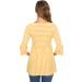 Love2Mi Maternity Blouse | A-Line Pregnancy Shirt | 3/4 Bell-Sleeve | Yellow Stripe - Buy Online on GoSupps.com