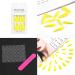 Sethain Glossy Ballerina False Nails Blue Pure Fake Nail Long Full Cover Coffin Press on Nails for Women and Girls (Yellow) - Buy Online on GoSupps.com