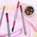 Thin Angled Eyebrow Brush Kit - Dual-Sided Duo Spoolie Brushes for Brow Shaping and Concealing | Firm Bristles Definer for Precise Filling and Winged Eyeliner Stencil - Buy Online on GoSupps.com