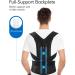AEVO Compact Posture Corrector for Men & Women | Adjustable Upper Back Brace for Clavicle Support & Pain Relief | Invisible Comfortable Back Straightener - Buy Online on GoSupps.com