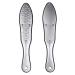 G.Liane Professional Stainless Steel Foot File Callus Remover for Extra Smooth Feet - Double Sided Pedicure Rasp for Colossal Callus Removal (Black) - Buy Online on GoSupps.com