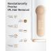 AMOTAOS IPL Hair Removal Laser with Cooling - 3-in-1 At-Home Device for Women and Men - 999900 Flashes - 9 Levels - Permanent Hair Removal - Face, Armpit, Arm, Bikini, Leg - White&Gold - Buy Online on GoSupps.com
