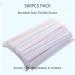 FOREVERIE 500 Counts Individually Wrapped Disposable Straws Plastic for Drinking Flex & Bendy Common 0.24 Inch Calibre 8.27 Inches Length Striped Color Soft Thin Bulk Package - Buy Online on GoSupps.com