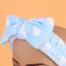 Minkissy Makeup Headband Bowknot - 3pcs Flannel Hair Wraps for Women | Cosmetic Shower Accessories - Buy Online on GoSupps.com