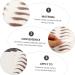 Beavorty 18 Sheets Waterproof Eyebrow Stickers Eyebrow Tattoos Stickers 6d Hair-like Eyebrows Stickers Tool - Buy Online on GoSupps.com