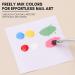 Makartt Gel Nail Polish Palette Paper - 50PCS Portable Waterproof Nail Art Mixing Tool for Home Salon & Makeup - Buy Online on GoSupps.com