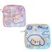 AOOPOO 2-pack Portable women's bandages Storage Box Womeniizer Women's Floor Organizer Womenizer Organizer Women's Floor Bag for Women Teenager Girls Feminine Menstruation Pocket purple+blue