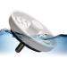 White Sink Plug Kitchen Sink Strainer Plug Waste Plug Basin Water Seal Plug Smooth Maintenance Convenient Sink Stopper - Buy Online on GoSupps.com