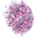 PEARL MIX - TWINKLE ICE PINK Sprinkles 6487 edible cake decorations 50g  - Buy Online on GoSupps.com