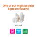 Popcornopolis Nearly Naked Gourmet Popcorn 4.5oz Snack Bags - Pack of 8 - Buy Online on GoSupps.com