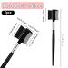 2Pcs Eyebrow Brush & Eyelash Comb Set - Ultimate Tool for Mascara Clumps Brow Grooming & Lash Separation - Black Eyebrow Makeup Brushes - Buy Online on GoSupps.com