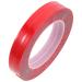 HAPINARY Nail Tapes 2 Rolls Transparent Double-sided Tape Nails Tapes Carpet Tape Manicure Tape Rug Tape Poster Adhesive Picture Tapes Red No Substrate Acrylic Stickers Nail Piece