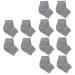 POPETPOP 6 Pairs Man Socks Men Socks Gel Heel Sleeves Mens Socks Dry Feet Socks Rough Calluses Socks Mens Stocking Heel Sleeves Protectors Mens Gel Moisturizing Socks Men and Women Pedicure