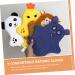 Hemoton 16 Pcs Baby Bath Gloves - Cartoon Bubble Net - Child Polyester Cotton - 22X16.5CM - Set of 8 - Buy Online on GoSupps.com
