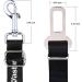 Vastar 2 Pack Adjustable Pet Car Seat Belt Safety Leads - Black - Buy Online on GoSupps.com