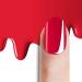 Bot 20x UV gel nail foil self -adhesive - up to 3 weeks stop - dermatest "very good" - All -in -1 nail foils self -adhesive: no under/overlock necessary Summer red