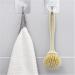 Kitchen Pot Brush Decontamination Long Handle Pot Brush Dishwashing Brush Household Pot Washing Brush Sink Stove Cleaning Brush 2pcs Easy to Store One Size Beige - Buy Online on GoSupps.com