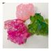 Crystal 700-800g 3PCS Quartz Cluster Crystal Stone Processing Colorful Crystal Cluster Specimen Home Gift Home Goods