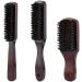 Natural Wild Boar Bristle Men's Beard Brush - Stiff Frank Brush for Grooming & Shaving - Mustodel Cleaning & Hair Styling Comb - Buy Online on GoSupps.com