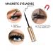 MRS GWEN 3D Magnetic Faux Mink Eyelashes Set with Black Eyeliner & Applicator Tool - Natural & Dramatic Reusable Fake Lashes - No Glue - Shop Internationally - Buy Online on GoSupps.com