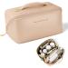 Aucuu Premium PU Cosmetic Travel Bag - Large Capacity, Waterproof, Multifunctional & Easy to Carry - Gift for Women (Pink) - Buy Online on GoSupps.com