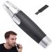 Mens Nose Hair Trimmer Eyebrow Remover Facial Cutter Battery Operated Electric Ear Removal Cutter Grooming Kit for Men Women - Buy Online on GoSupps.com