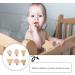 Garneck 6Pcs Natural Wood Beech Suspender Pacifier Clips for DIY Pacifier Chains - Mixed Animal Shapes - Buy Online on GoSupps.com
