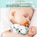 Pacifier Clip for Boys and Girls - 2 in 1 Silicone Holder and Teething Clip - Gift for Baby Shower, Birthday, Christmas - Style A - Buy Online on GoSupps.com