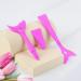 3Pcs Silicone Eye Reusable Silicone Eye Mask Brush Reusable Stencils Silicone Aids Eyeshadow Mascara Guard Tools - Buy Online on GoSupps.com