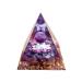 ycyingcheng Pyramid Ogan Crystal Energy Tower Nature Reiki Chakra Crushed Stone Negative Energy Remover Blessing Home Office Ornaments Healing Crystal Boost Immune System Meditation 6cm