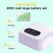 72W Cordless LED Nail Lamp - Rechargeable UV Gel Nail Dryer with 4 Timer Settings | Portable Nail Art Tools for Home & Salon - Buy Online on GoSupps.com
