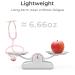 Scienlodic Double-Sided Stethoscope - Professional Light Pink Stethoscope for Doctors Nurses & Students | Customized Gold-Plated Design - Buy Online on GoSupps.com