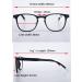 Buy Lanlang 2-Pack Blue Light Filter Glasses for Men - Anti-Eye Strain & UV Protection - Stylish Black & Blue - 0-4.0 Diopters - Buy Online on GoSupps.com