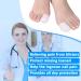 Pesalmon 12 Pack Gel Toe Caps - Pain Relief for Ingrown Toenails, Blisters, Corns - Big Toe Corrector & Protector - Silicone Toe Sleeves (White) - Buy Online on GoSupps.com