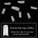 YAWALL French Nail Tips 500 PCS White Half Cover False Nails - DIY Finger Extension - Buy Online on GoSupps.com