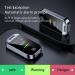 hoaker Digital Alcohol Tester Professional Breathalyzer with LCD Display USB Rechargeable Electronic Alcohol Tester Keychain - Buy Online on GoSupps.com