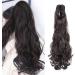 Ponytail Extension Claw Clip Ponytail Extension Curly Ponytail Extension Hair Extensions Ponytail Long Wavy Hair Extensions Curly Wave Claw Clip Ponytail Hairpiece Natural Black - Buy Online on GoSupps.com