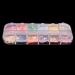 FANGO 3D Shape New Nail Clear Nail Pearl Diy Nail Art Decorations Rhinestone Manicure Tools 3# Colorful Vest Sequins - Buy Online on GoSupps.com