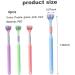 Buy 4PC Manual Toothbrush Set - 3 Page Bristle Path for Complete Dental Care - International Shipping - Buy Online on GoSupps.com