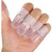 Housoutil 30pcs Nail Case Nail Tool Nail Varnish Tip Nail Tip Protector Polish Varnish Protector Nail Art Tools Nail Polish Protections Skin Care Tools White Plastic Manicure Protective Case 4x2cm White - Buy Online on GoSupps.com
