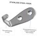 Alipis 10 Pcs Hook up Heavy Duty Hook Heavy Duty Clothes Rack Hand Towel Hook Hats Hook Bulk Jacket 5X3CMx2pcs Silverx2pcs - Buy Online on GoSupps.com