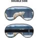 Polar Bear Double-Sided Sleep Eye Mask | Soft Comfortable Blindfold with Adjustable Strap | Block Light | Ideal for Travel & Relaxation - Buy Online on GoSupps.com