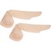 Buy Heel Pad Gel Holder - 3-in-1 Skin Color PU High Heel Cushion for Shock & Arch Support | International Shipping Available - Buy Online on GoSupps.com