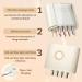 2-in-1 Scalp Massage Brush & Hair Oil Applicator for Hair Growth - Electric Scalp Massager Treatment (White) - Buy Online on GoSupps.com