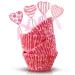 Valentine s Day Baking Cups and Toppers - Valentine s Day Party Decoration Heart Cupcake Liners for Wedding Birthday Mother s Day Party Supplies Gift Giving