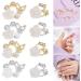 Charms Shining Rhinestone Gold Silver 3D DIY Manicure Nail Jewelry Nail Crystals Flying Shaking Butterfly-shape(6) - Buy Online on GoSupps.com