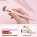 Magefy 15-Piece Makeup Brush Set - High-Quality Synthetic Brushes with Case | Foundation Powder Concealer & Eyeshadow Brushes (Pink) - International Shipping Available - Buy Online on GoSupps.com