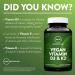 MRM Vegan Vitamin D3 & K2 - 60 Plant-Based Capsules for Immune Support - Buy Online on GoSupps.com