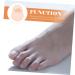 Healeved Hallux Valgus Corrector Pad Set - 8 Pcs Toe Protectors, Splint, Separator | Lightweight & Comfortable Design | Foot Care for Bunions, Hammer Toes - 2 Pairs Light Brown - Buy Online on GoSupps.com